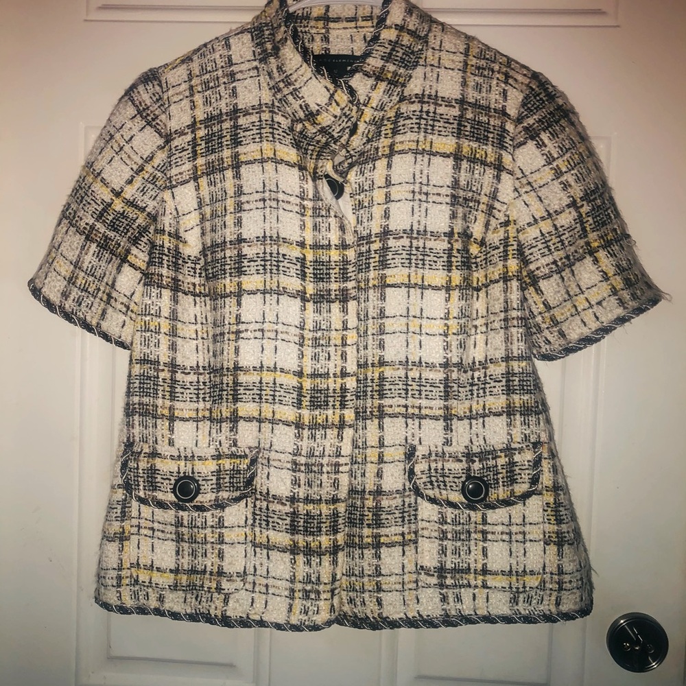 Grace Element Plaid Blazer